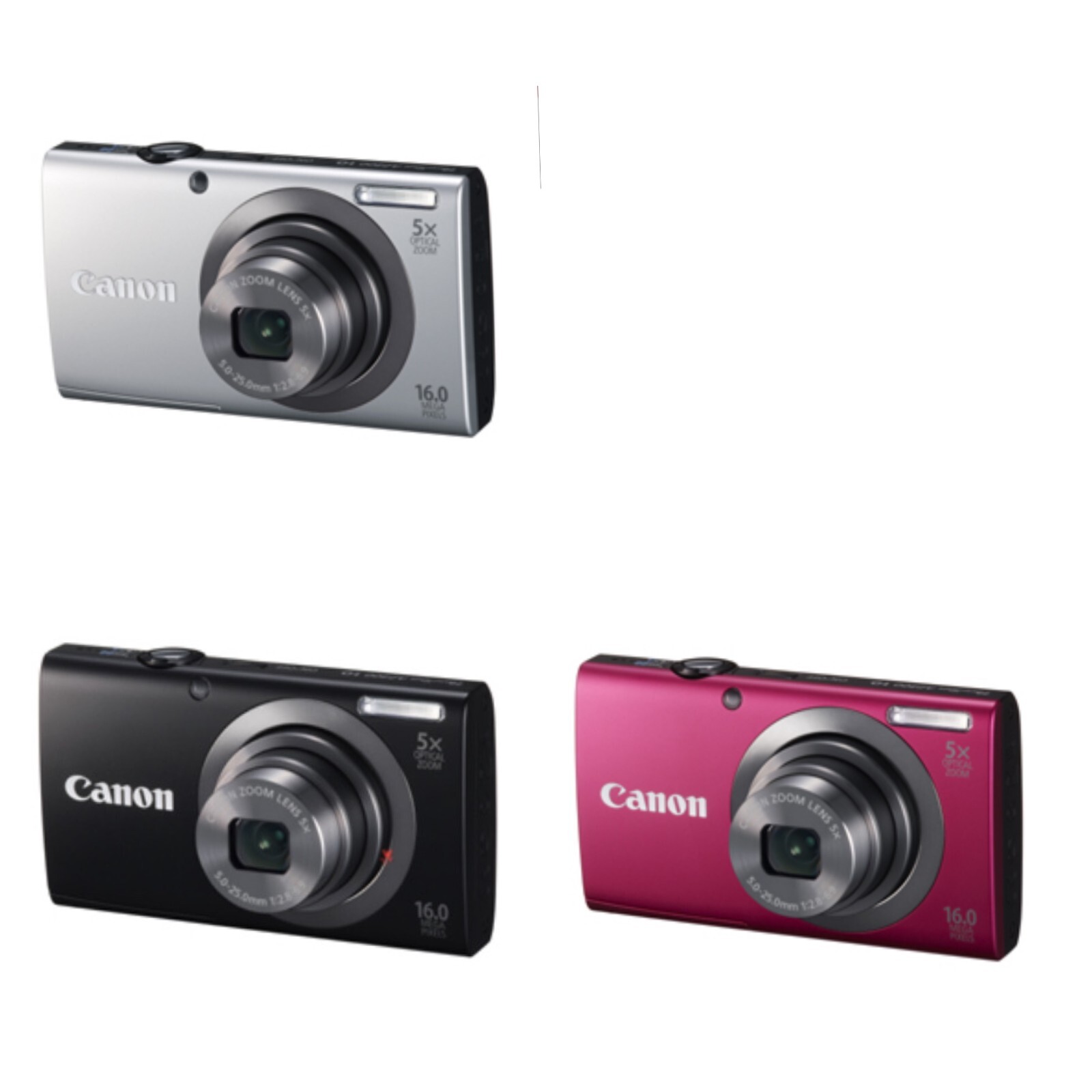 Canon PowerShot A2300 Compact Digital Camera w/BT From Japan