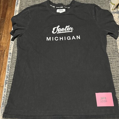 Jeeter Michigan Black XL Shirt 10100