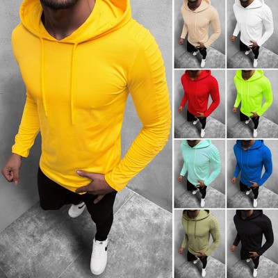 Longsleeve Kapuze Langarmshirt Pullover Pulli Sweatshirt OZONEE 2148TZ Herren