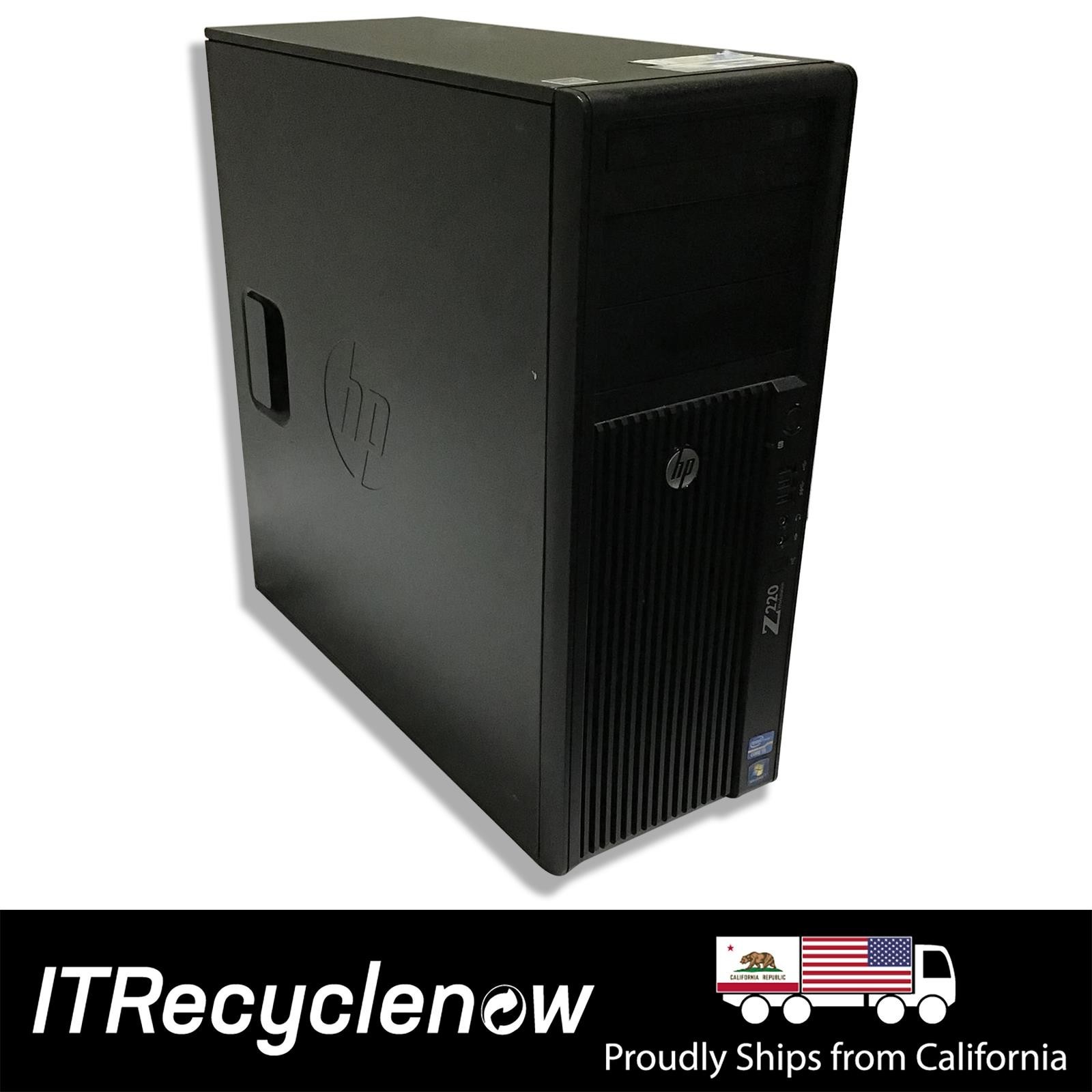 HP Z220 Workstation CMT Core Computer Intel - i5-3470 Nvidia No