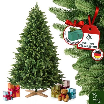 Merry Tree Premium künstlicher Weihnachtsbaum - PE-Spritzguss-Nadeln in S/M/L/XL