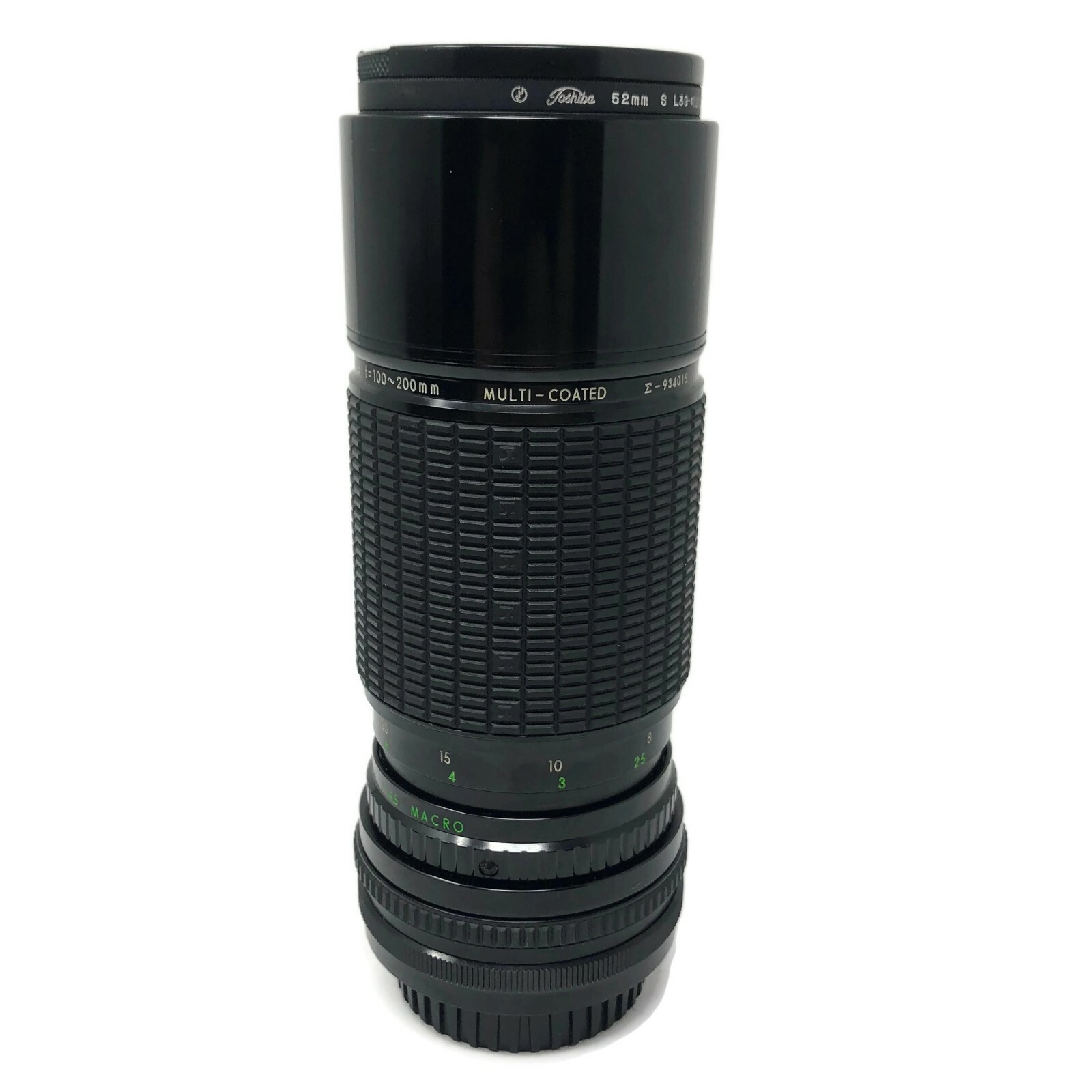 Sigma 100-200mm F 4.5 Macro Zoom-K Lens Manual Focus for Konica Made Japan