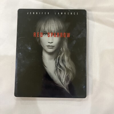 Red Sparrow 4K Steelbook (Digital Copy) 2 Disc Set Blu-ray!