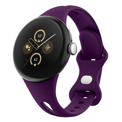 For Google Pixel Watch 1 / 2 Strap Quick Fit Silicone Sport Watch Band Bracelet