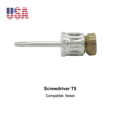 Implant Screwdriver HEX Driver Locator Ball Multi-Unit Abutment Wrench Ratchet