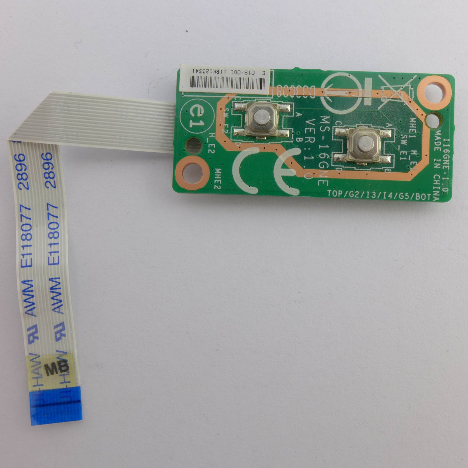 ORIGINAL Medion Akoya E6313 Multimedia Button Board  Taste ✅