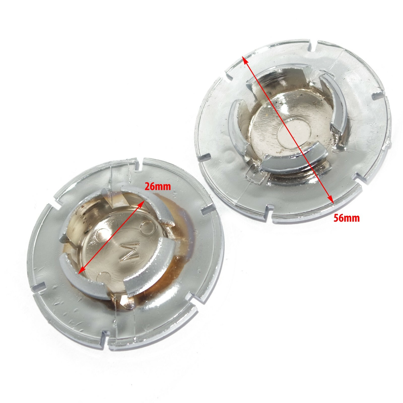 Fits Royal Enfield 350 500 Classic Swing Pivot Cap Cover Set Chrome Plated   