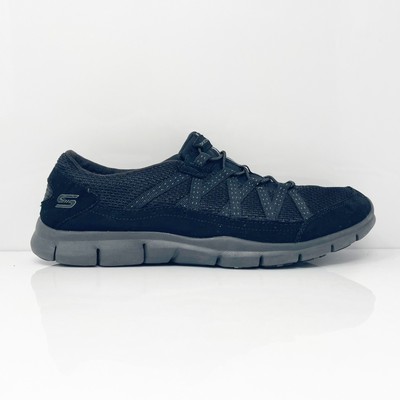 

Skechers Womens Free Strolling 22823 Черные кроссовки для бега Размер 9.5, Черный, Gratis Strolling