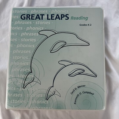 Great Leaps Reading Program Grades K-2 Phonics Stories Phrases Revised 1998