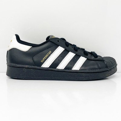 

Adidas Boys Superstar BA8379 Черная повседневная обувь Кроссовки Размер 1,5, Черный, Superstar