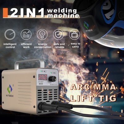 HITBOX ARC Welder MMA Stick Welding Machine 110V 220V DC Inverter with TIG Torch