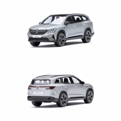 NOREV 1/64 RENAULT ESPACE 2023 SILVER DIECAST MODELCAR