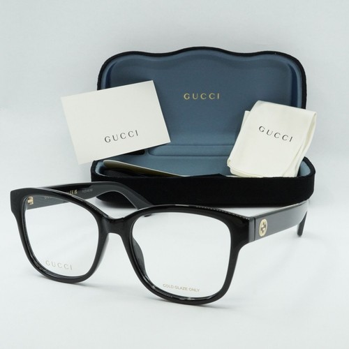メガネ Gucci Eyeglass Frame GG0932OA 001 Black Deluxe Gucci GG0932OA 001 Glasses - US