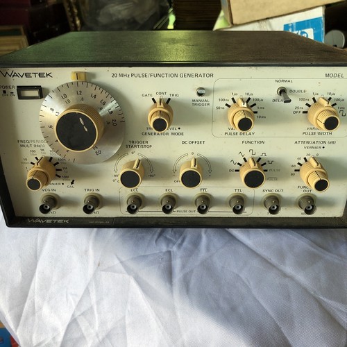Wavetek 145 Pulse Function Generator 20MHZ | eBay