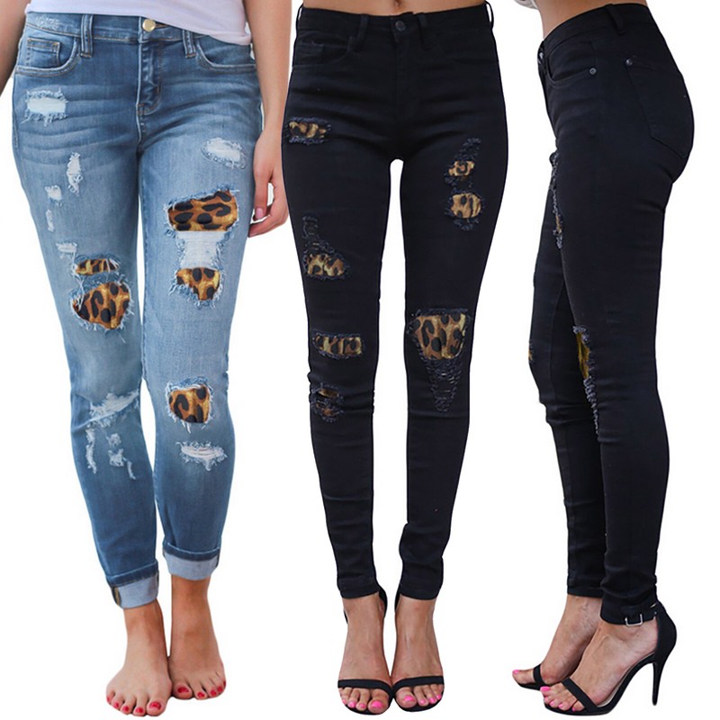 jeans high waist stretch