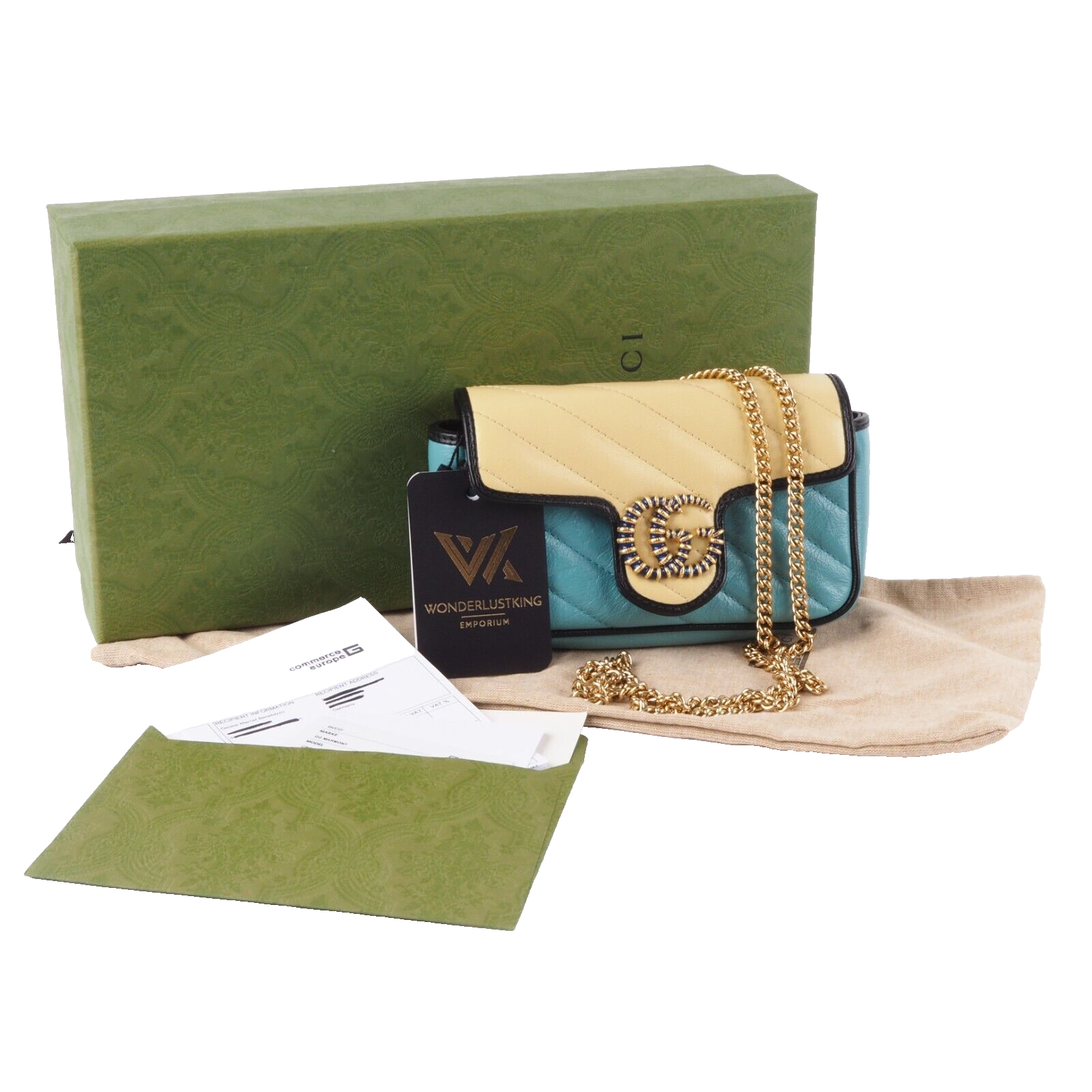 GUCCI Marmont Mini Limited Multicolor Collectible Shoulder