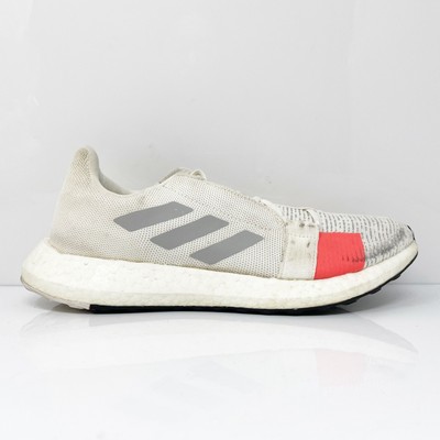 

Adidas Mens Senseboost Go G27403 Белые кроссовки Кроссовки Размер 8, Белый, Senseboost Go