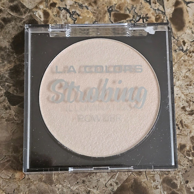 L.A. COLORS Strobing Illuminating Powder ''Flashing Pink'' (P1)