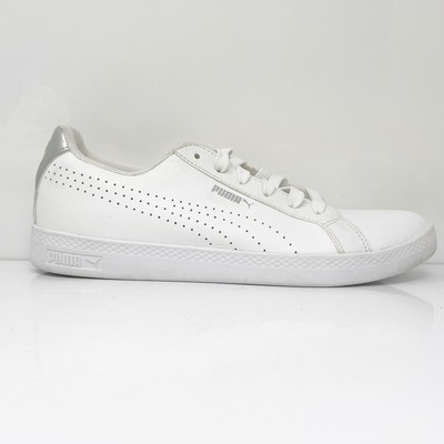 

Puma Womens Smash Perforated 366238 01 Белая повседневная обувь Кроссовки Размер 9, Белый, Smash Perforated