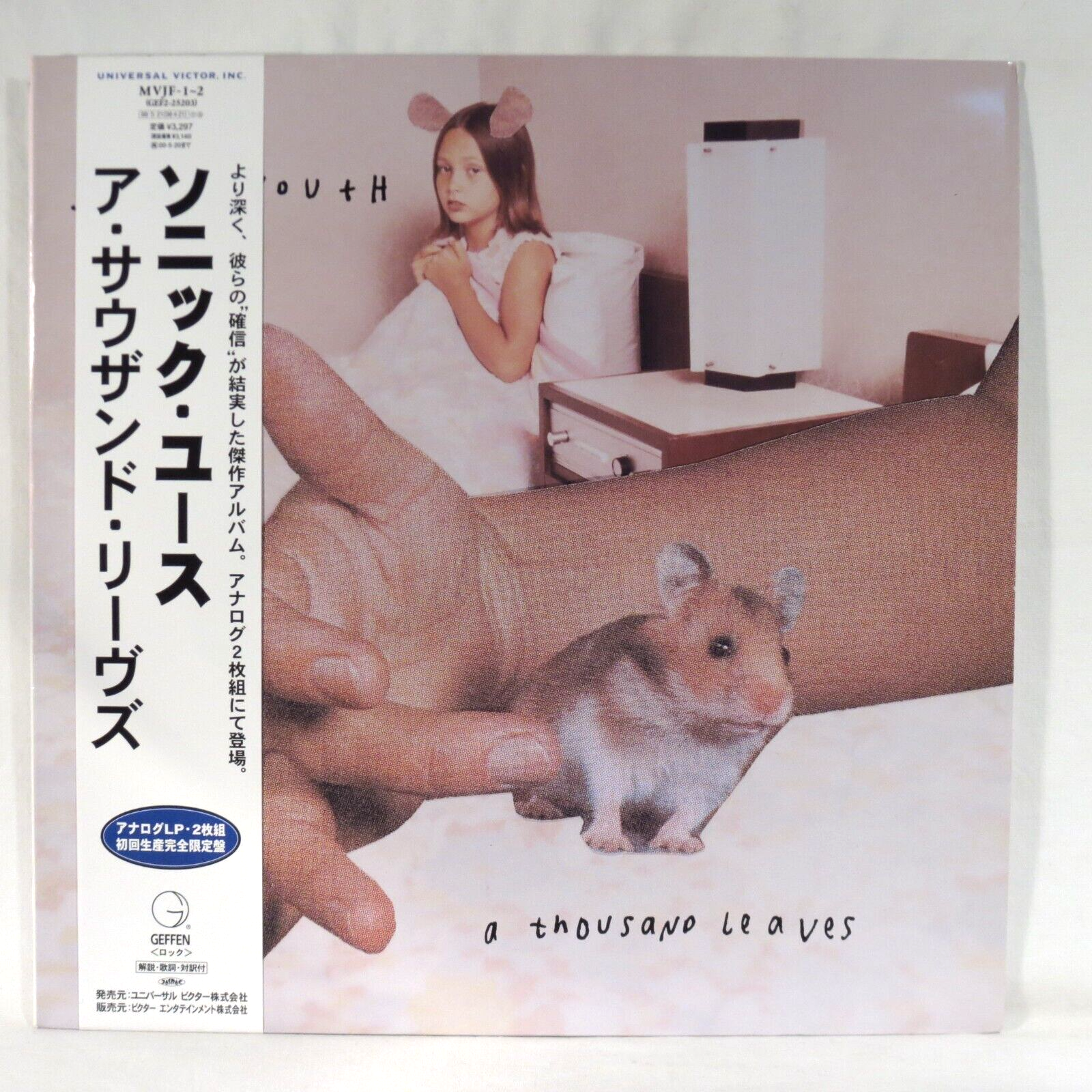 SONIC YOUTH ‎– A Thousand Leaves 1998 1st Japan 2x LP NM w