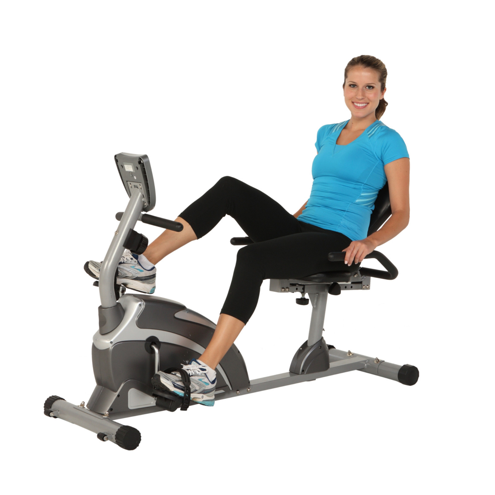 Ecumbent Exercise Bike Exerpeutic Recumbent Fitness Magnetic Excersize Training