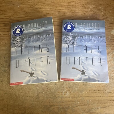 Brian's Winter by Gary Paulsen Guided Reading Level R Lot Of 2 Classroom