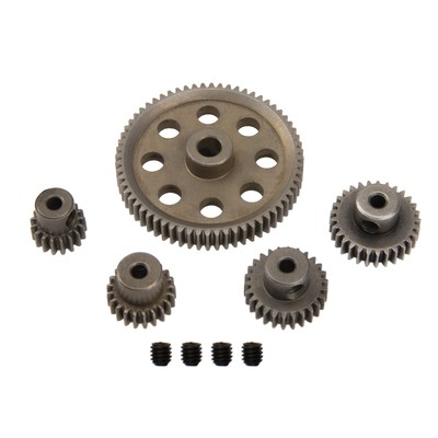 Metal Spur Diff Differential Main Gear 64T 21T 26T 29T Motor Gear Compatible ...