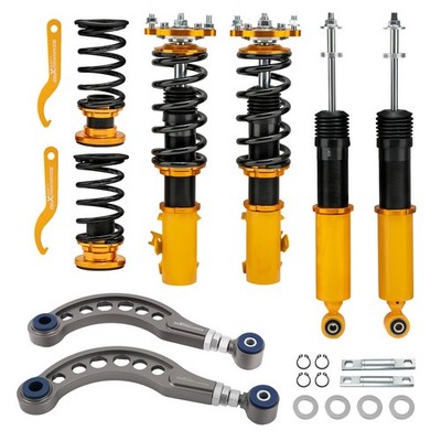 Full Coilovers + Rear Upper Camber Arm Kit FOR HONDA CIVIC / Acura CSX 06-11