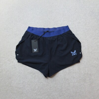 Castore AMC Tennis Shorts Womens UK 10 Blue Sportswear Andy Murray EU 38 NWT
