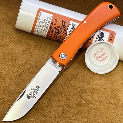  GEC Great Eastern Cutlery 21 Farm & Field Bull Buster 215124 Orange Delrin