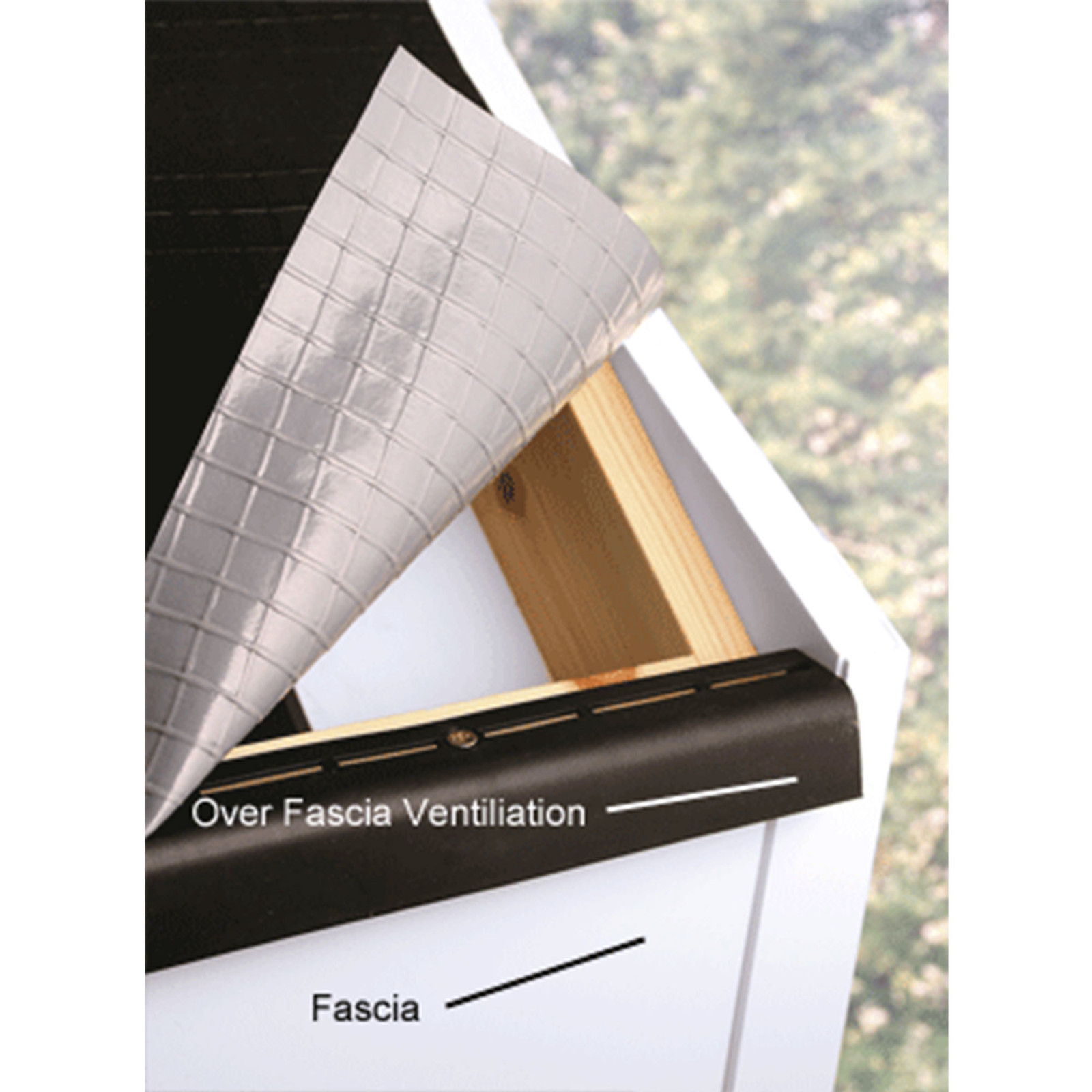 Fascia Vents Over Fascia Ventilation For Roof Eaves Ventilation 10mm