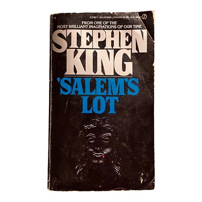 Salem's Lot by Stephen King (1976, First Signet Printing Paperback)