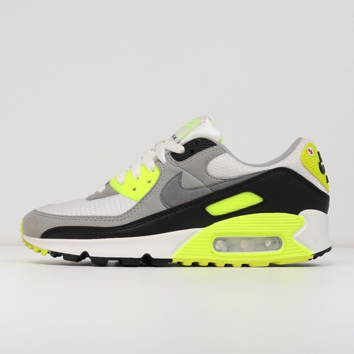 

Nike Wmns Air Max 90 LEFT FOOT DISCOLORATION DEFECT Women US7 Casual CD0490-101, Grey, Wmns Air Max 90