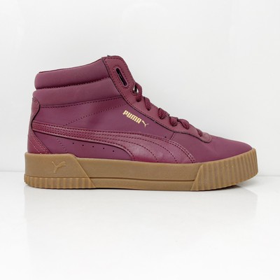

Puma Womens Carina Mid 373233-04 Красная Повседневная Обувь Кроссовки Размер 9, Красный, Carina Mid