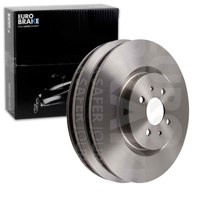 2x Eurobrake Bremsscheiben 305mm BelÃFtet Vorne Passend FÃR Fiat Coupe |