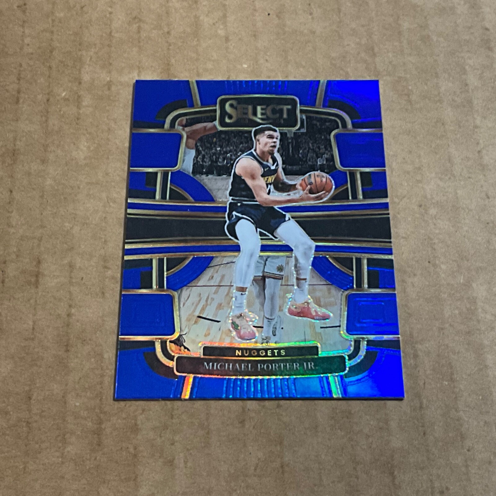 2023-24 Panini Select # 23 Michael Porter Jr Blue Prizm