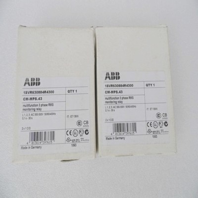  1PC New ABB CM-MPS.43 Three Phase Monitor In Box