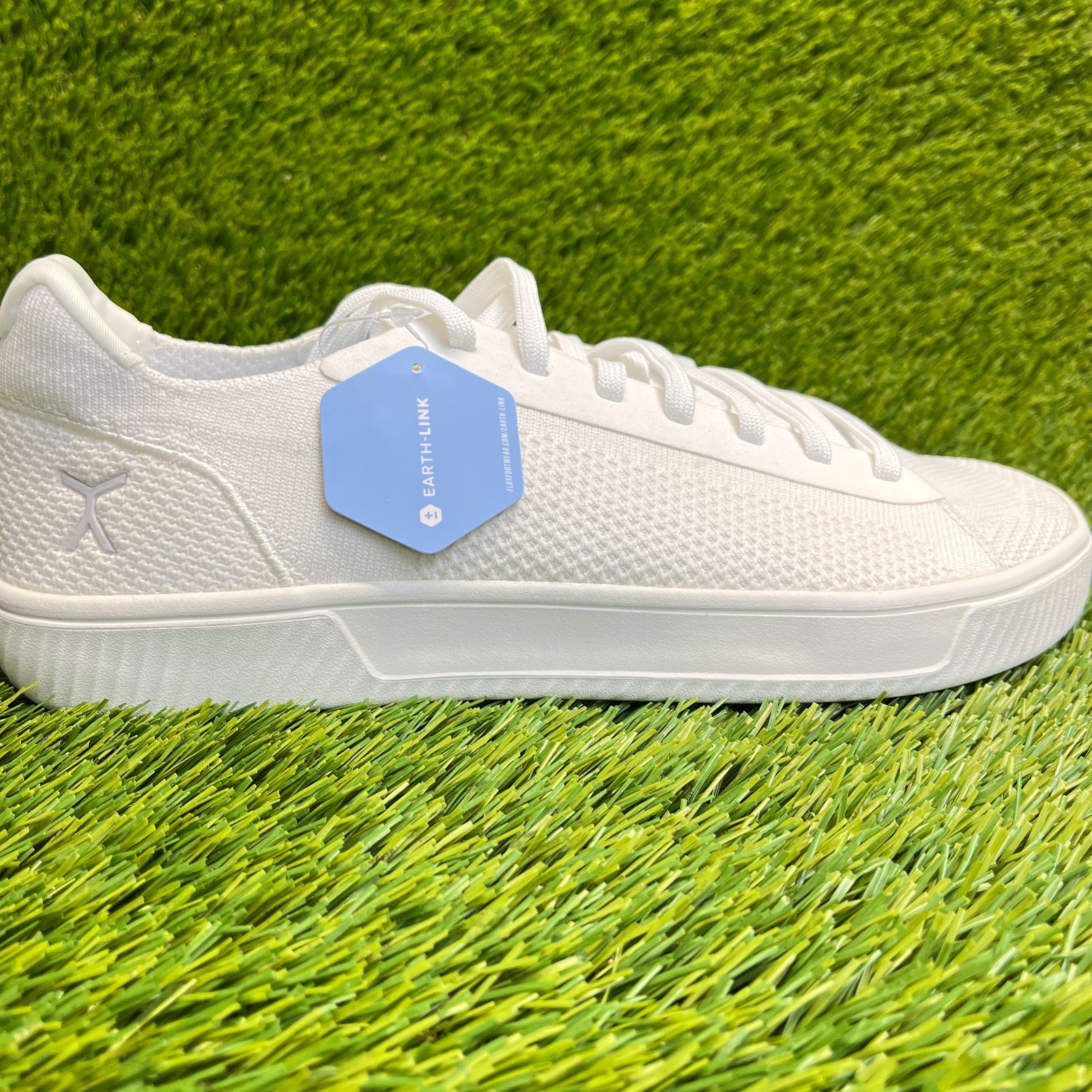 Flux Footwear Adapt Trainer White Mens Size 10 Athletic Knit Shoes
