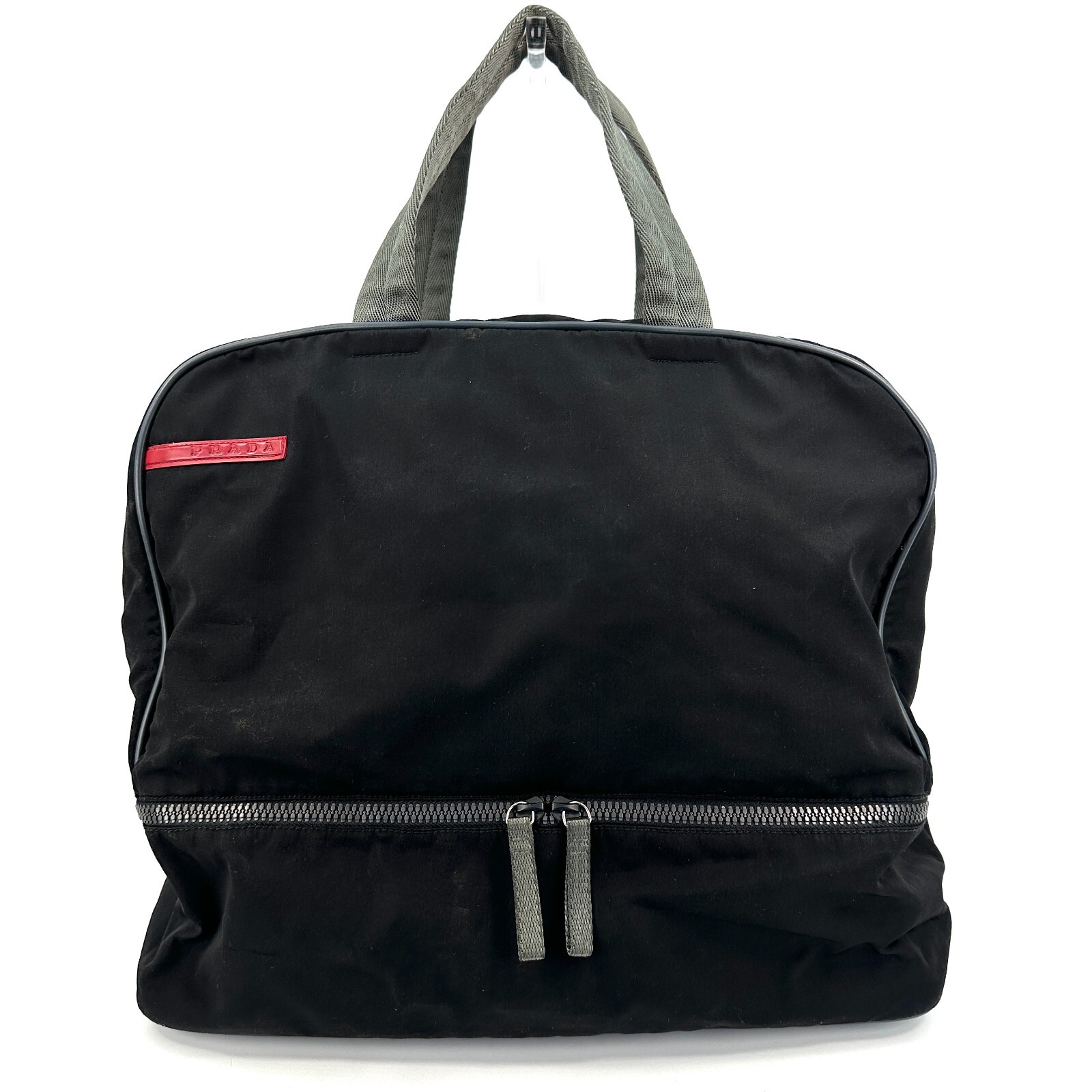 PRADA Sports Boston Bag Nylon Black #10300 | eBay PRADA Sports Boston Bag Nylon Black #10300 | eBay