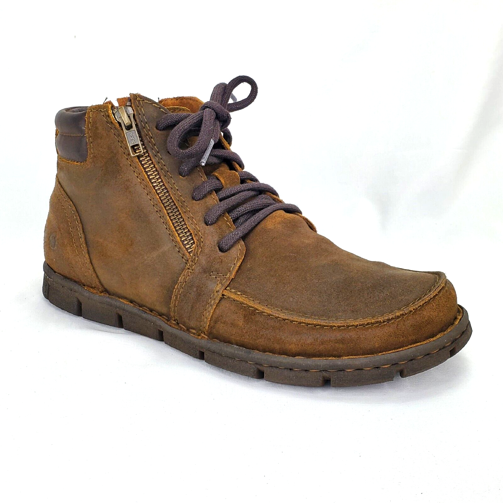 Men's Size 9 Lace Up & Side Zip Chukka