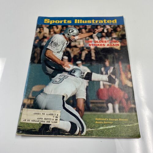 1970 November 23 Sports Illustrated Magazine The Oldest Pro 1970 November 23 Sports Illustrated Magazine The Oldest Pro