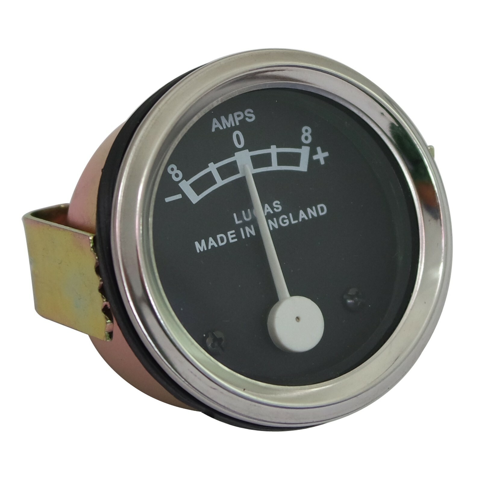 New Repro Lucas 8 Ampere Meter Ammeter For Tractor Car Jeeps Universal Fit 