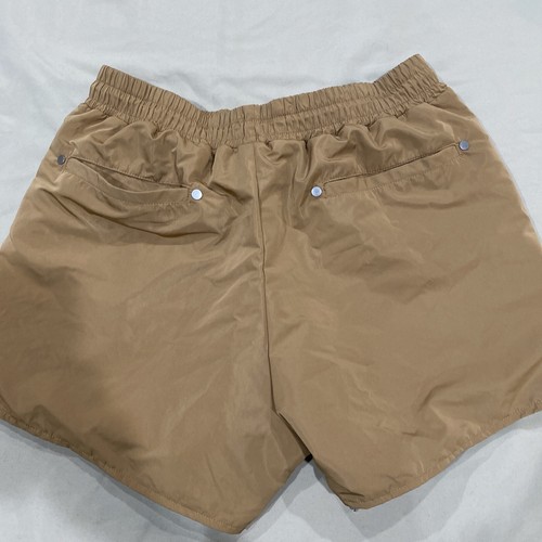 Pre-owned Rhude Rivet Shorts Sz M In Brown