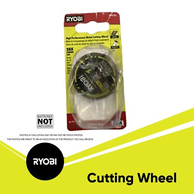 Ryobi Rotary Tool High Performance Metal Cutting Wheel 1-1/2'' 