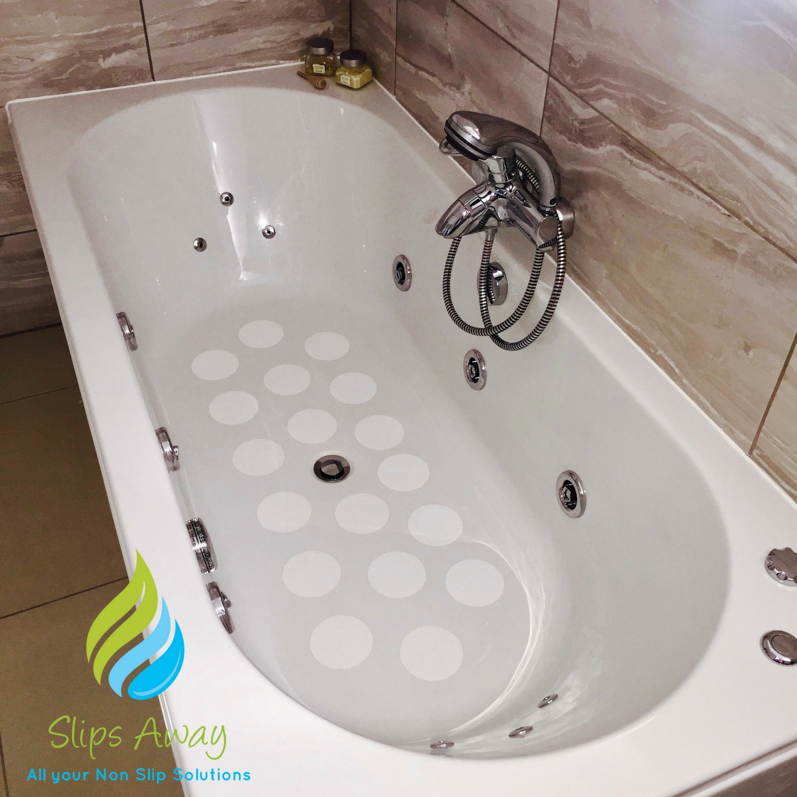 Bath Stickers Non Anti Slip Bathroom Modern Textured Shower Mat Strips