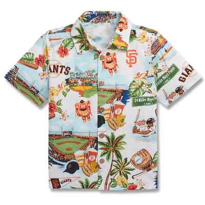 San Francisco Giants Scenic Connect Aloha Hawaiian Shirt