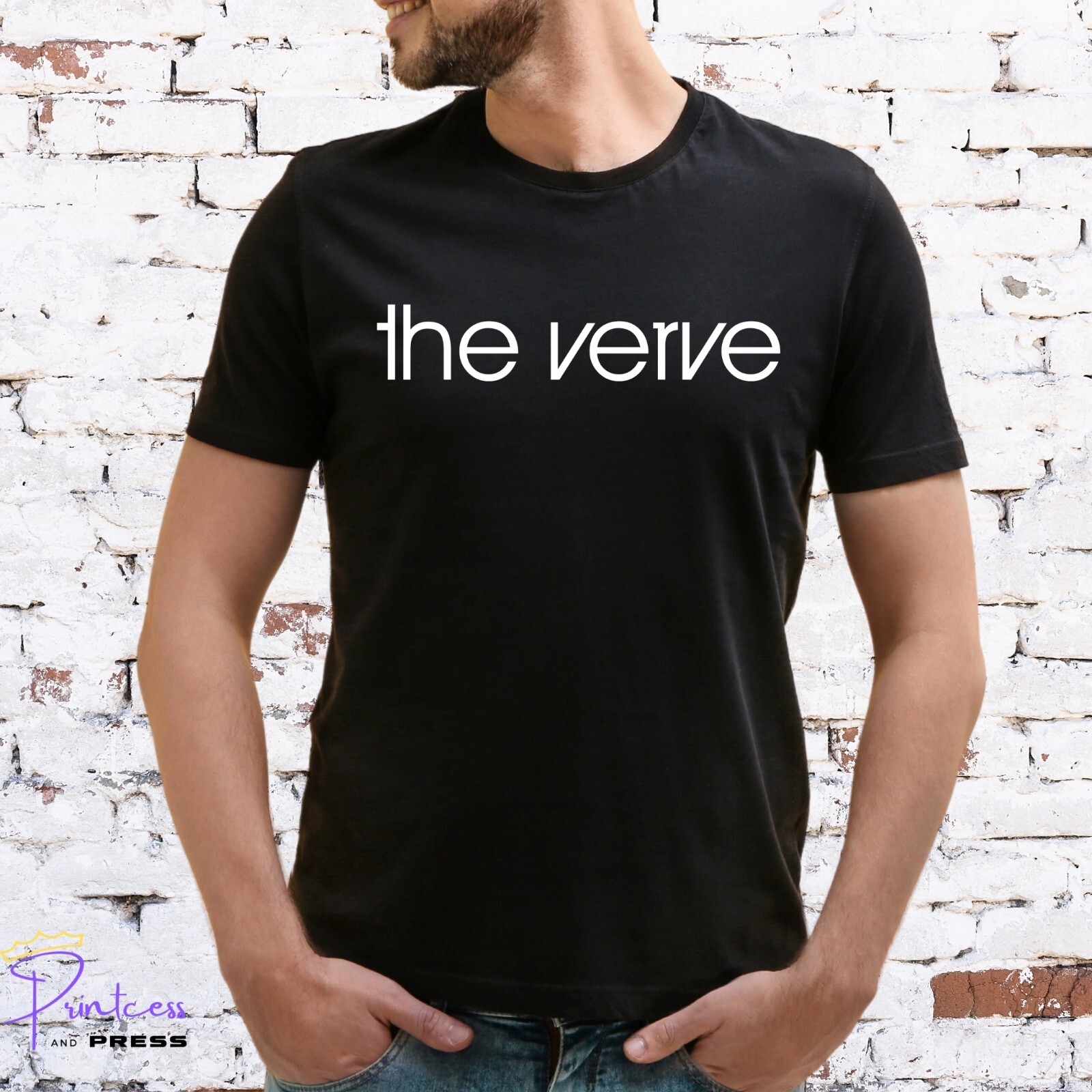 the verve オフィシャル90's vintage vintage 1990's THE VERVE long sleeve music tee “urban hymns