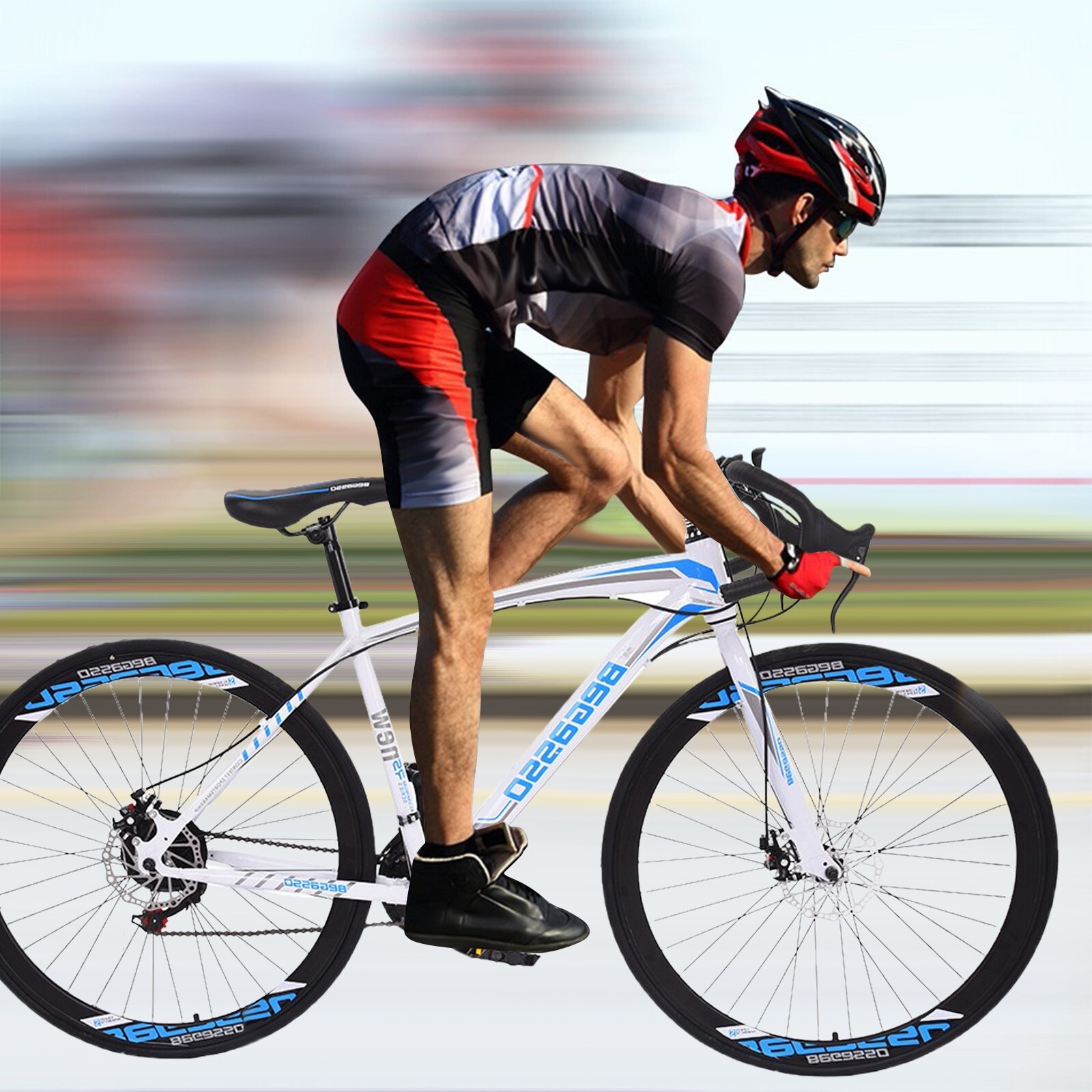 Road Bike Frame 700C Wheel 21 Speed Shifting System For Teen