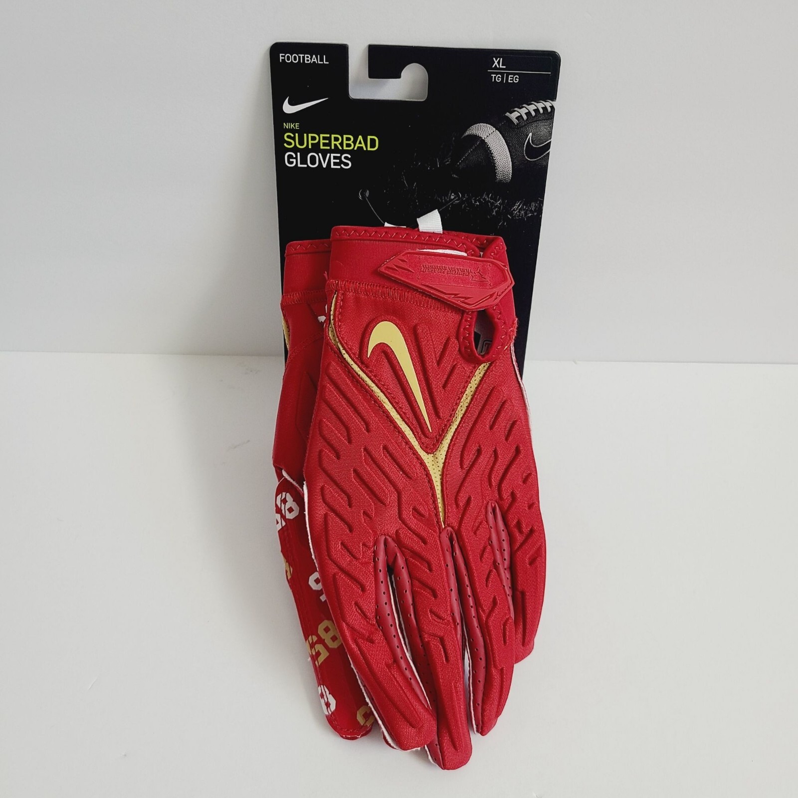 Nike Superbad 6.0 Football Gloves NCAA San Francisco 49ers Nike Superbad 6.0 Football Gloves NCAA San Francisco 49ers