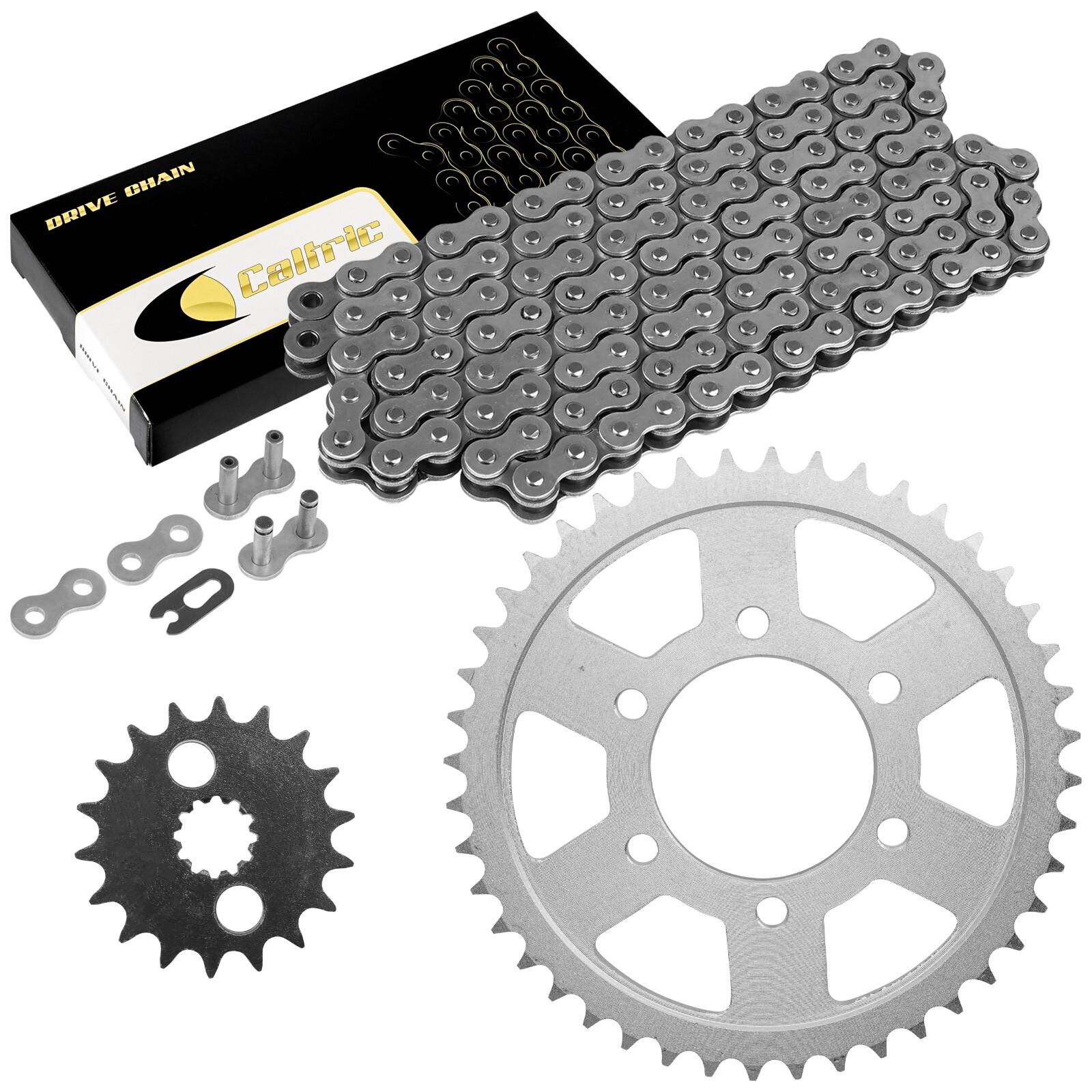 chaiページ Caltric Drive Chain and Sprockets Kit for Kawasaki ZX1200